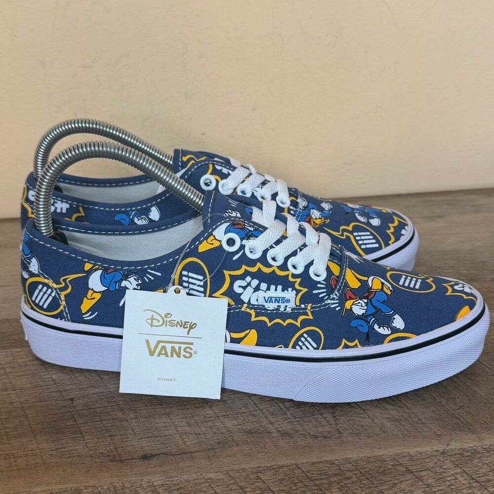 NWT VANS x Disney DONALD DUCK Angry Yelling Men’s 7.5 women’s 9 collaboration